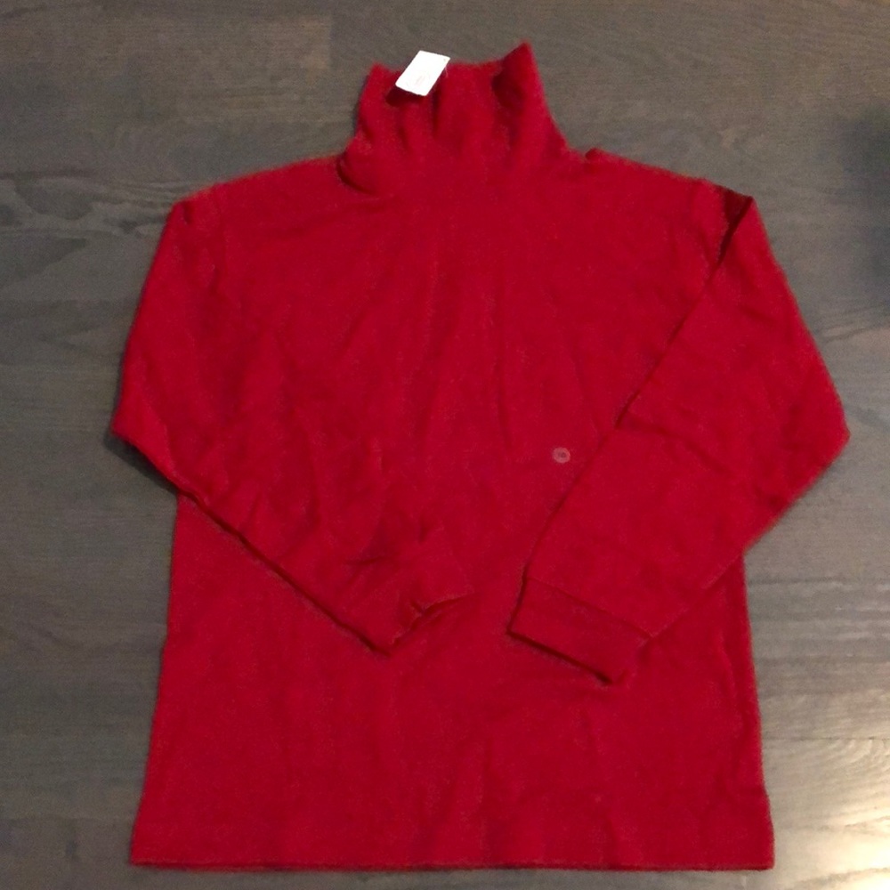 NWT Talbots Kids Red Turtleneck Sz 10